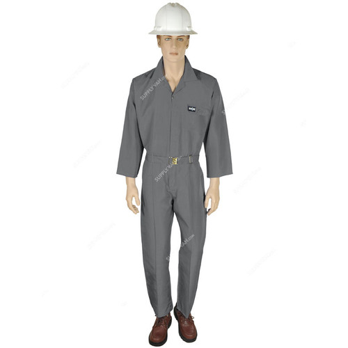 Gladiolus Coverall, G104050702, Vital-C, Polycotton, M, Grey