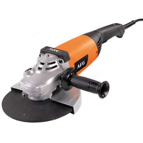 AEG Large Angle Grinder, WS2200-230, 2200W, 6600 RPM, 230MM