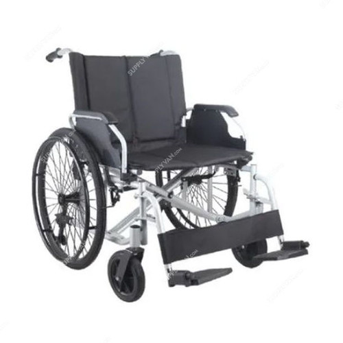 3W Wheel Chair, 3W-956Q-60, Steel, Black
