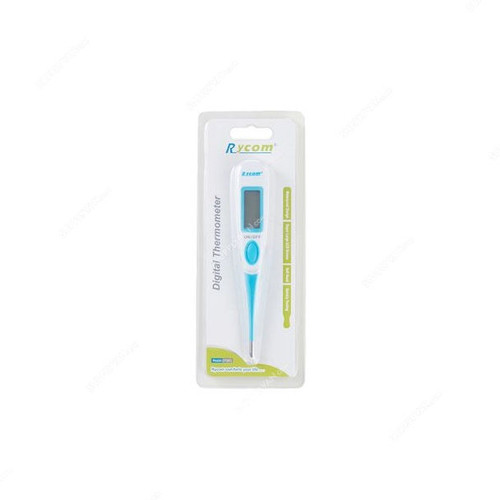 Rycom Digital Thermometer, DT-001, White/Blue