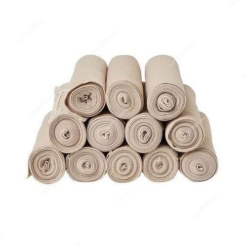 3W High Elastic Bandage, NO-17, 4.5CM Width x 15 Mtrs Length, Beige, 12 Pcs/Pack