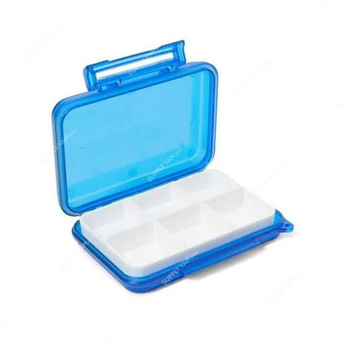 3W Pill Box, 44439101, Waterproof, Blue