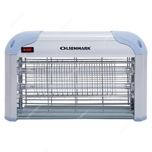 Olsenmark Insect Killer With 2 Lamps, OMBK1511, 16W, Blue and White