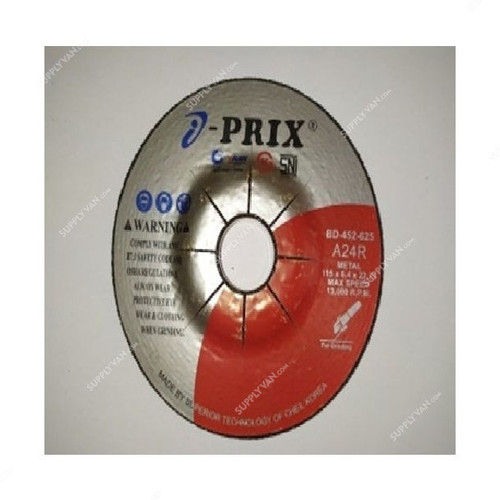 I-Prix Grinding Disc, BD-402-625, A24R, 115MM, PK25