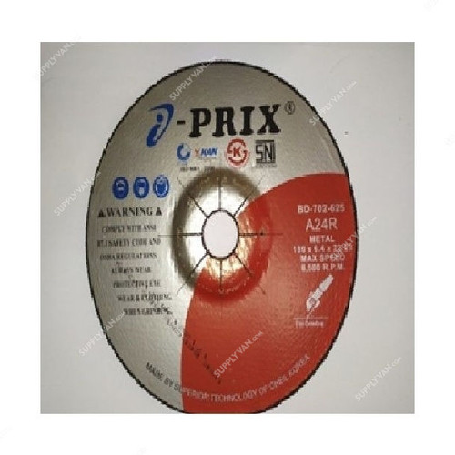 I-Prix Grinding Disc, BD-702-625, A24R, 180MM, PK25