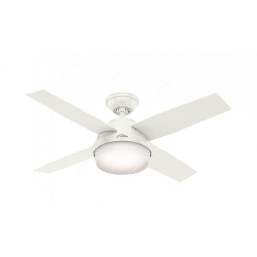 Hunter Ceiling Fan, 50629, Dante, 112CM, Fresh White