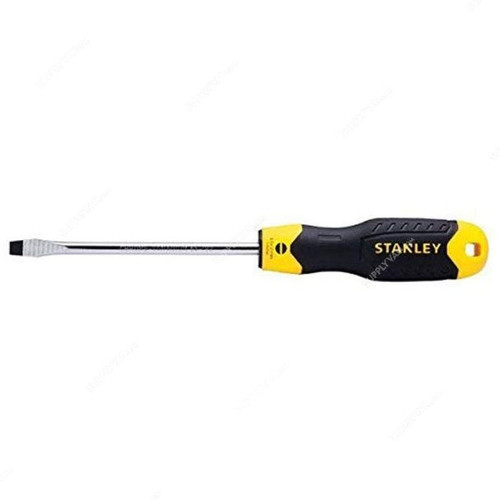 Stanley Screwdriver, STMT60819-8, Cushion Grip, 3 x 125MM, Black and Yellow