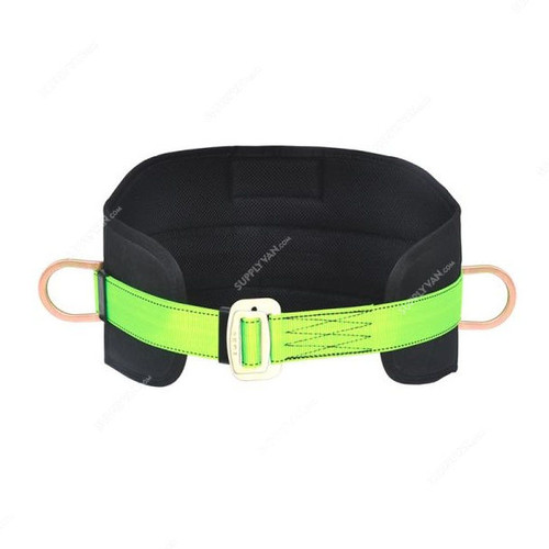 Karam Waist Belt, PN01, Polyester, 44MM, Black and Green