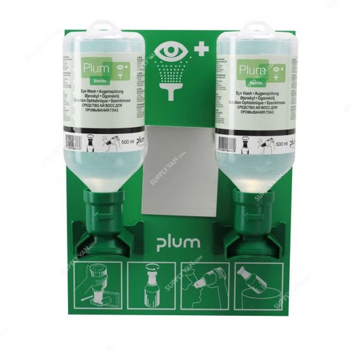 Plum Eye Wash Station, 4694, 500ML, PK2