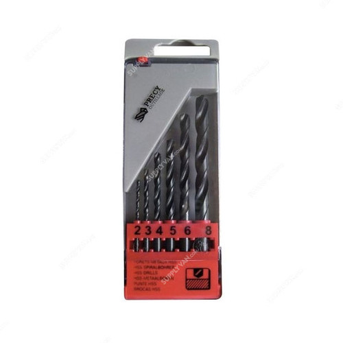 Tivoly HSS Drill Bit Set, 6 Pcs/Set