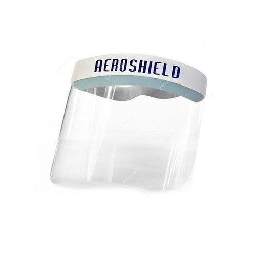 Protective Face Shield, AeroShield, Polyester, 22 x 32CM, Clear