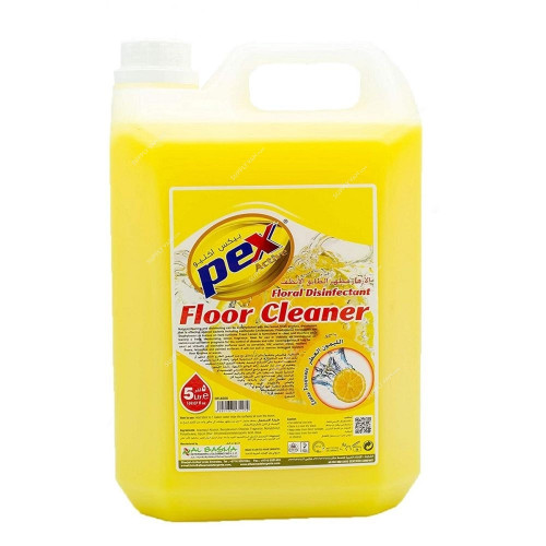 Pex Floral Floor Cleaner, DFL8500, Lemon, 5 Litres