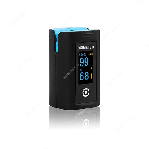 Creative Medical Fingertip Pulse Oximeter, PC-60F, Measures SpO2 and Pulse Rate, 56MM