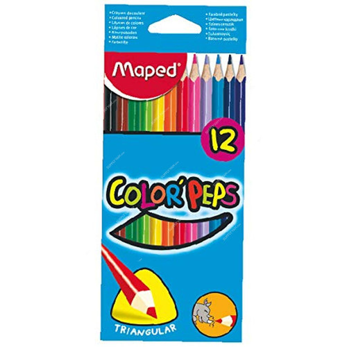 Maped Color Pencil, 183212, Multicolor, 12 Pcs/Pack