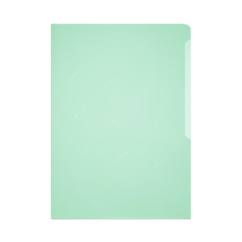 Durable Transparent File Folder, 233905, PVC, A4, Green, 50 Pcs/Box