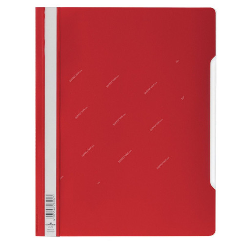 Durable File Folder, 257003, PVC, A4, Red, 50 Pcs/Box