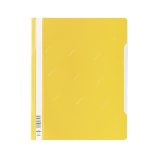 Durable File Folder, 257004, PVC, A4, Yellow, 50 Pcs/Box