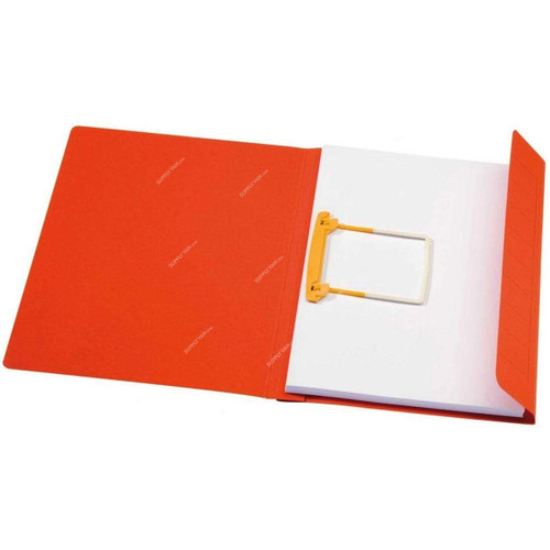 Jalema Clip File, Secolor, A4, 270 Gsm, Red, 10 Pcs/Pack