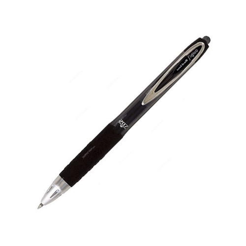Uni-Ball Retractable Roller Ball Pen, UMN207, Signo, 0.7MM, Black, 12 Pcs/Pack