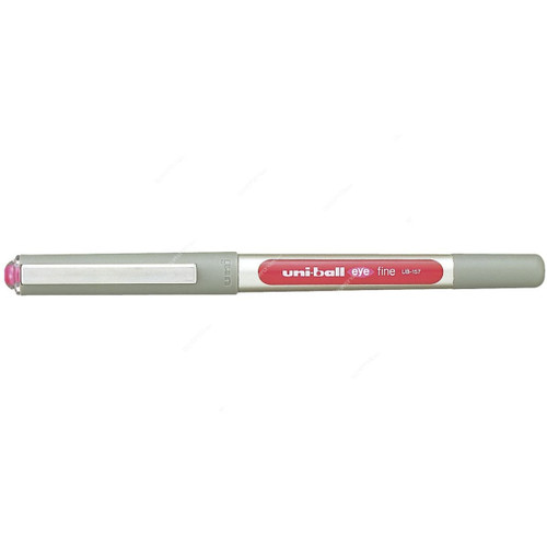 Uni-Ball Roller Ball Pen, UB157, Eye, 0.7MM, Pink, 12 Pcs/Pack