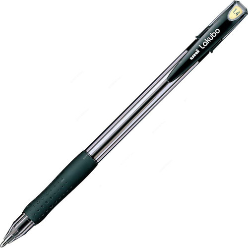 Uni-Ball Ballpoint Pen, SG100B, Lakubo, 1.4MM, Black, 12 Pcs/Pack