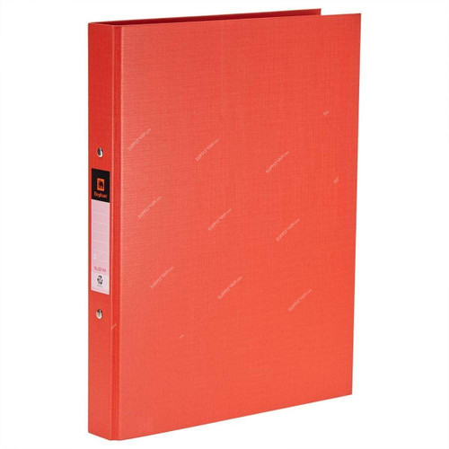 Elephant 2 Ring Binder, 221R, O Ring, Red, 12 Pcs/Pack