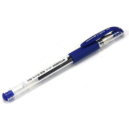 Uni-Ball Roller Ball Pen, UM151, Signo DX, 0.7MM, Blue, 12 Pcs/Pack