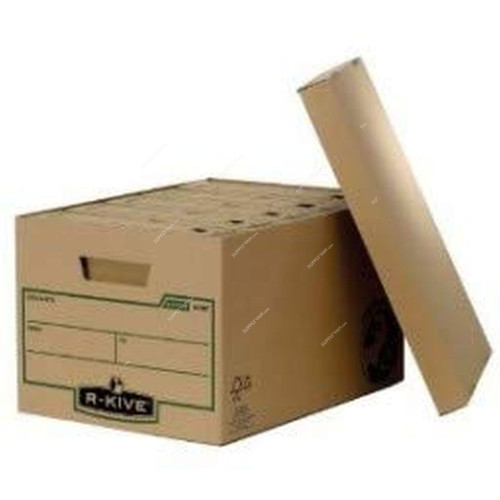 Fellowes Storage Box, 4470601, R-Kive Earth, 32.5 x 445MM, 10 Pcs/Pack