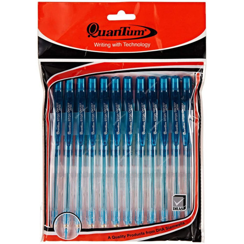 Quantum Mechanical Pencil, QM227PKB, Atom, 0.5MM, Blue, 12 Pcs/Pack