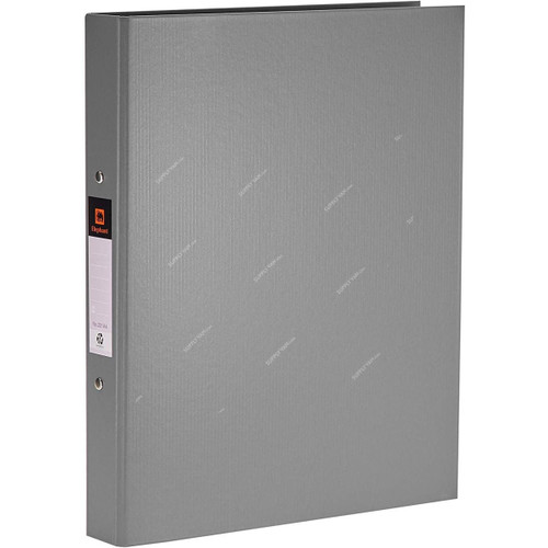 Elephant 2 Ring Binder, 221GY, O Ring, Grey