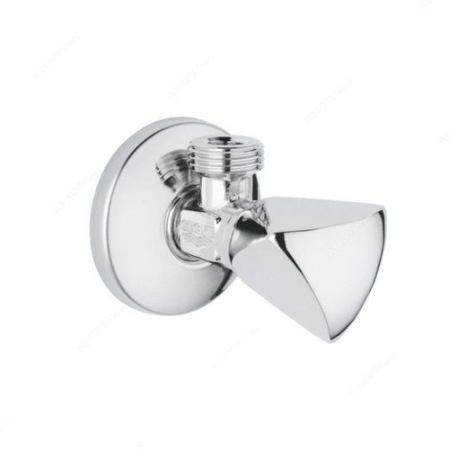 Grohe Angle Valve, 22940001, Chrome Plated, 1/2 Inch