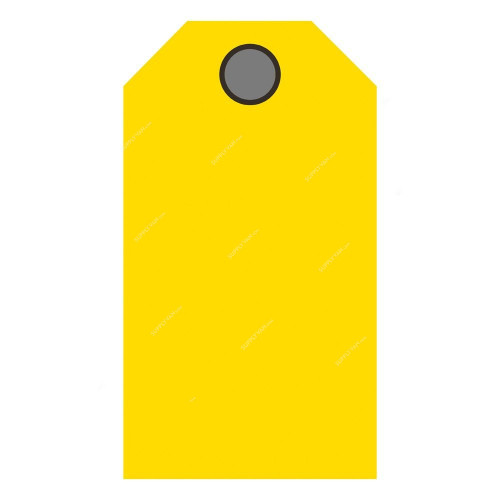 Write-On Tag, TAG-YE, PVC, 143 x 80MM, Yellow