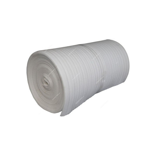 Foam Roll, Polyethylene, 8MM Thk, 1 Mtrs Width x 25 Mtrs Length