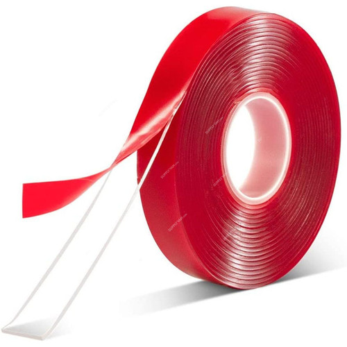 Acrylic Tape, 12MM Width x 5 Mtrs Length, Clear