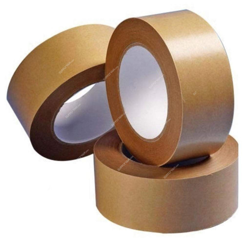 Kraft Paper Tape, 72MM x 20 Yards, Brown, 16 Pcs/Pack