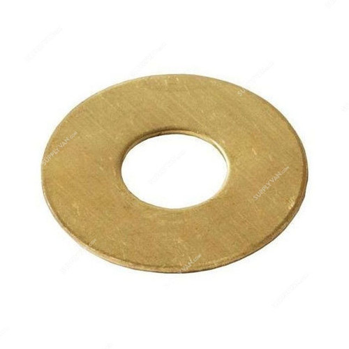 Brass Flat Washer, DIN 125, M4, 100 Pcs/Pack