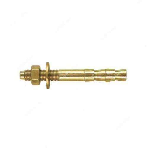 Brass Wedge Anchor, M6 x 22MM, 100 Pcs/Pack