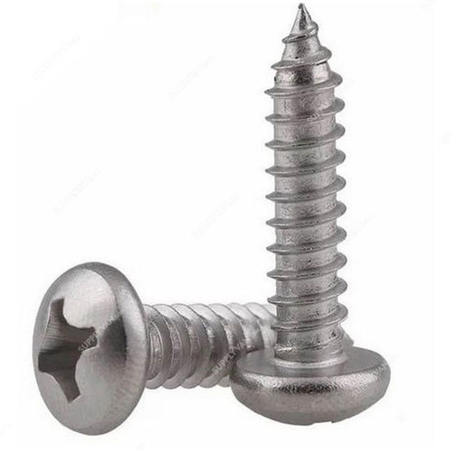 All Screw Fasteners Self Tapping Screw, Pan Head, M4.8 x 19MM, 1000 Pcs/Pack