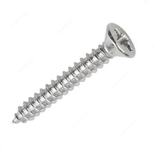 All Screw Fasteners Self Tapping Screw, Countersunk Head, M4.8 x 75MM, 250 Pcs/Pack