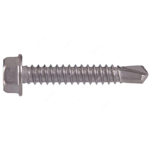 All Screw Fasteners Self Drilling Screw, Combination Hex Head, M4.2 x 13MM, 1000 Pcs/Pack