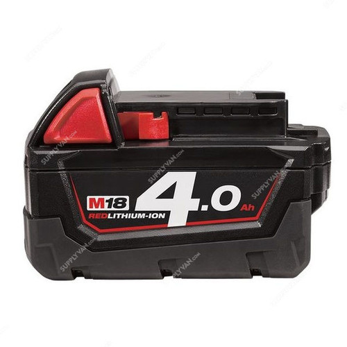 Milwaukee RedLithium Battery, M18B4, 18V, 4.0Ah