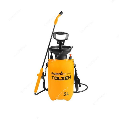 Tolsen Garden Sprayer, 57292, 2.5 Bar, 5 Ltrs