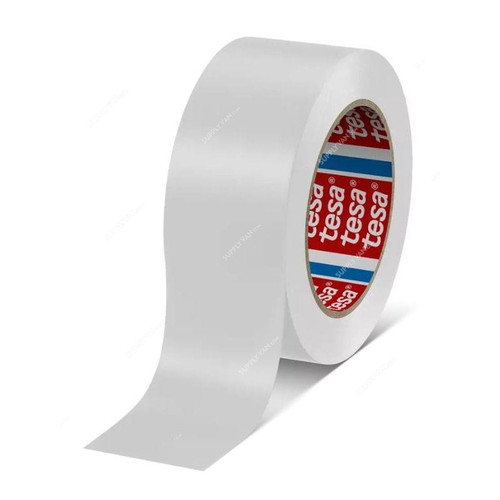 Tesa Floor Marking Tape, 4169, Professional, 50MM x 30 Mtrs, White