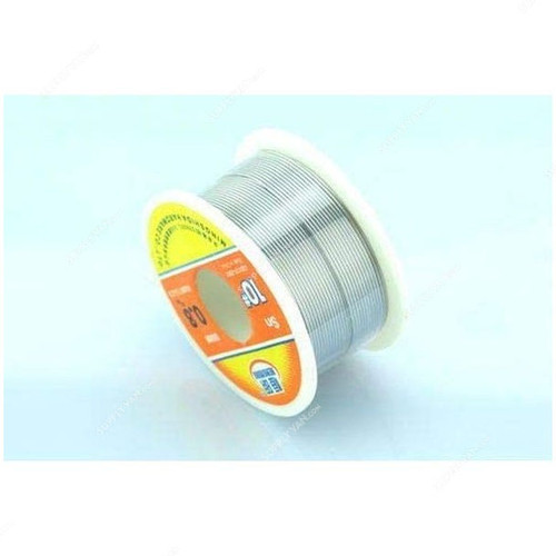 Tin Lead Soldering Wire, H8495, 0.8MM, 100GM, Silver