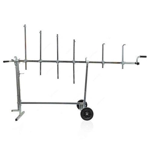 Rhinomotive Rotary Paint Panel Stand, R1102, 2250MM, Silver