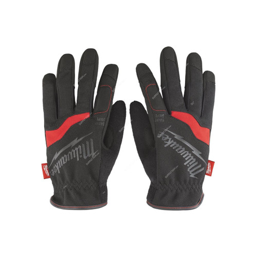 Milwaukee Free-Flex Work Gloves, 48229713, XL, Black