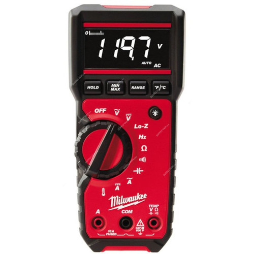 Milwaukee Digital Multimeter, 2217-40, 600VAC
