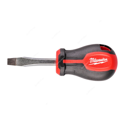 Milwaukee Tri-Lobe Screwdriver, 4932471773, Slotted, SL0.4 Tip Size x 65MM Blade Length