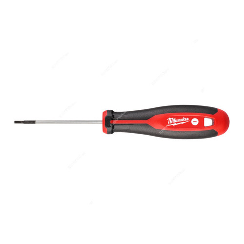 Milwaukee Tri-Lobe Screwdriver, 4932471774, Slotted, 0.4MM Tip Size x 75MM Blade Length