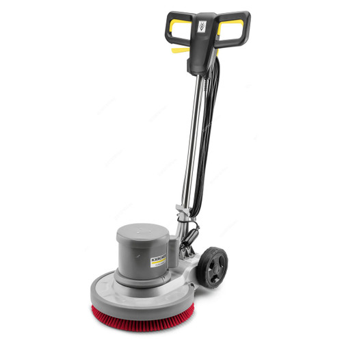 Karcher BDS 43/150 C Classic Single Disc Floor Scrubber, 12912430, 1500W, 150 RPM, Grey